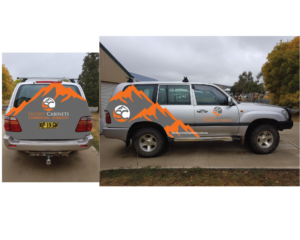 Car Wrap Design by Isnah Logo for Snowy Cabinets | Design: #17902407