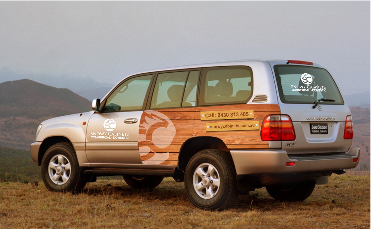Car Wrap Design by fumbh.designs for Snowy Cabinets | Design #17893400