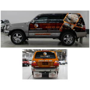 Car Wrap Design by DG+ for Snowy Cabinets | Design: #17892802
