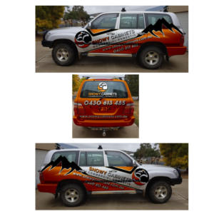 Car Wrap Design by DG+ for Snowy Cabinets | Design: #17897322
