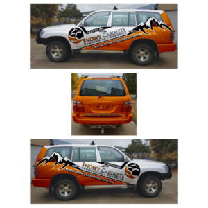 Car Wrap Design by DG+ for Snowy Cabinets | Design #17921542