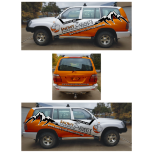Car Wrap Design by DG+ for Snowy Cabinets | Design: #17945933