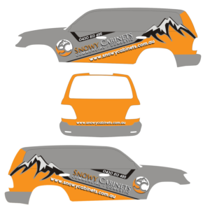 Car Wrap Design by DG+ for Snowy Cabinets | Design: #17945946