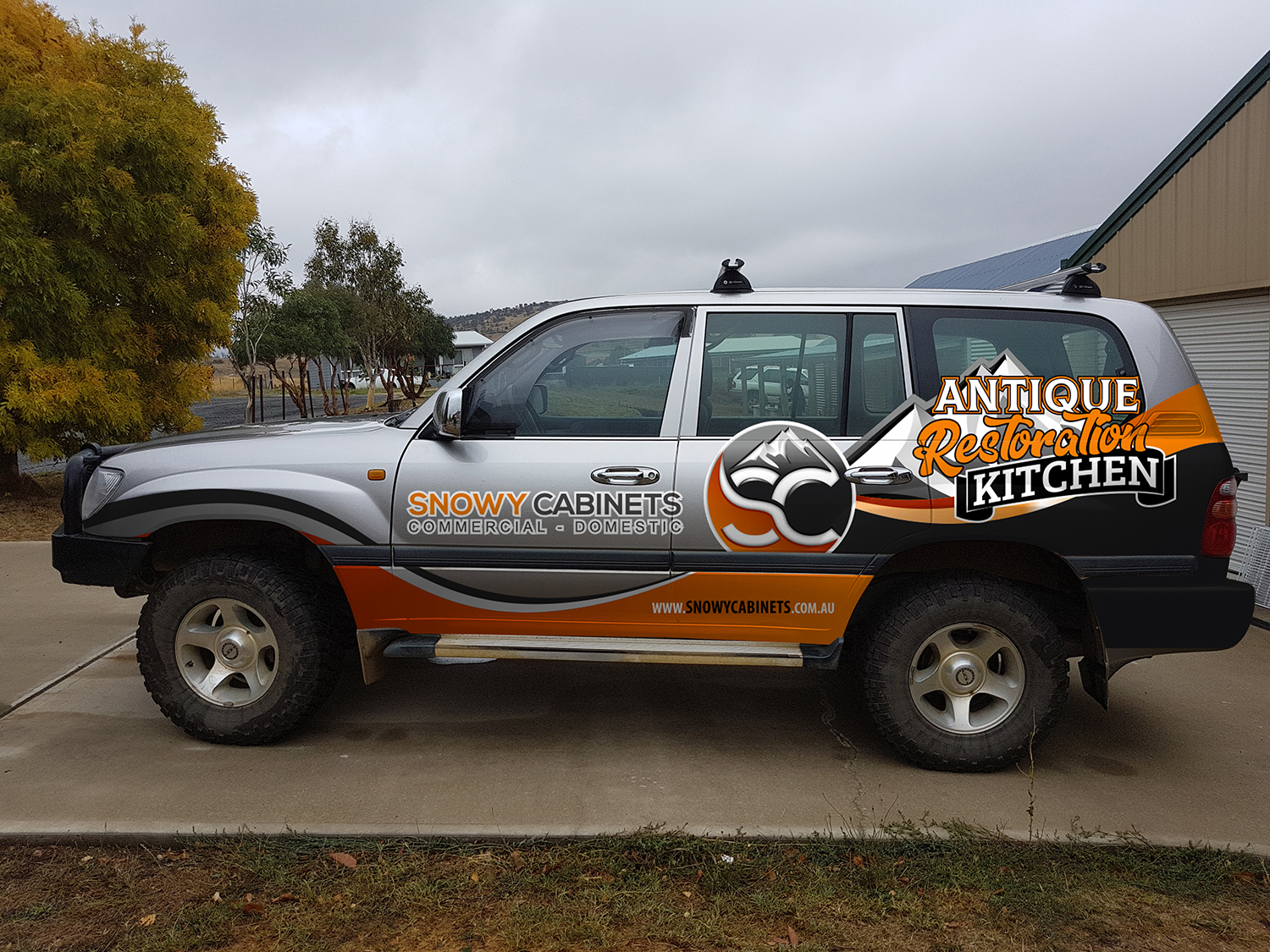 Car Wrap Design by Czeh for Snowy Cabinets | Design #17897138