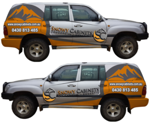 Car Wrap Design by The Faisal for Snowy Cabinets | Design: #17917664