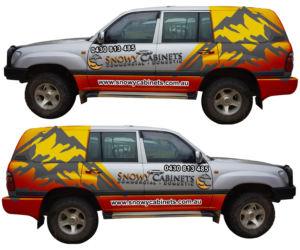 Car Wrap Design by The Faisal for Snowy Cabinets | Design: #17938648