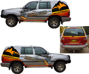 Car Wrap Design by The Faisal for Snowy Cabinets | Design: #17978444