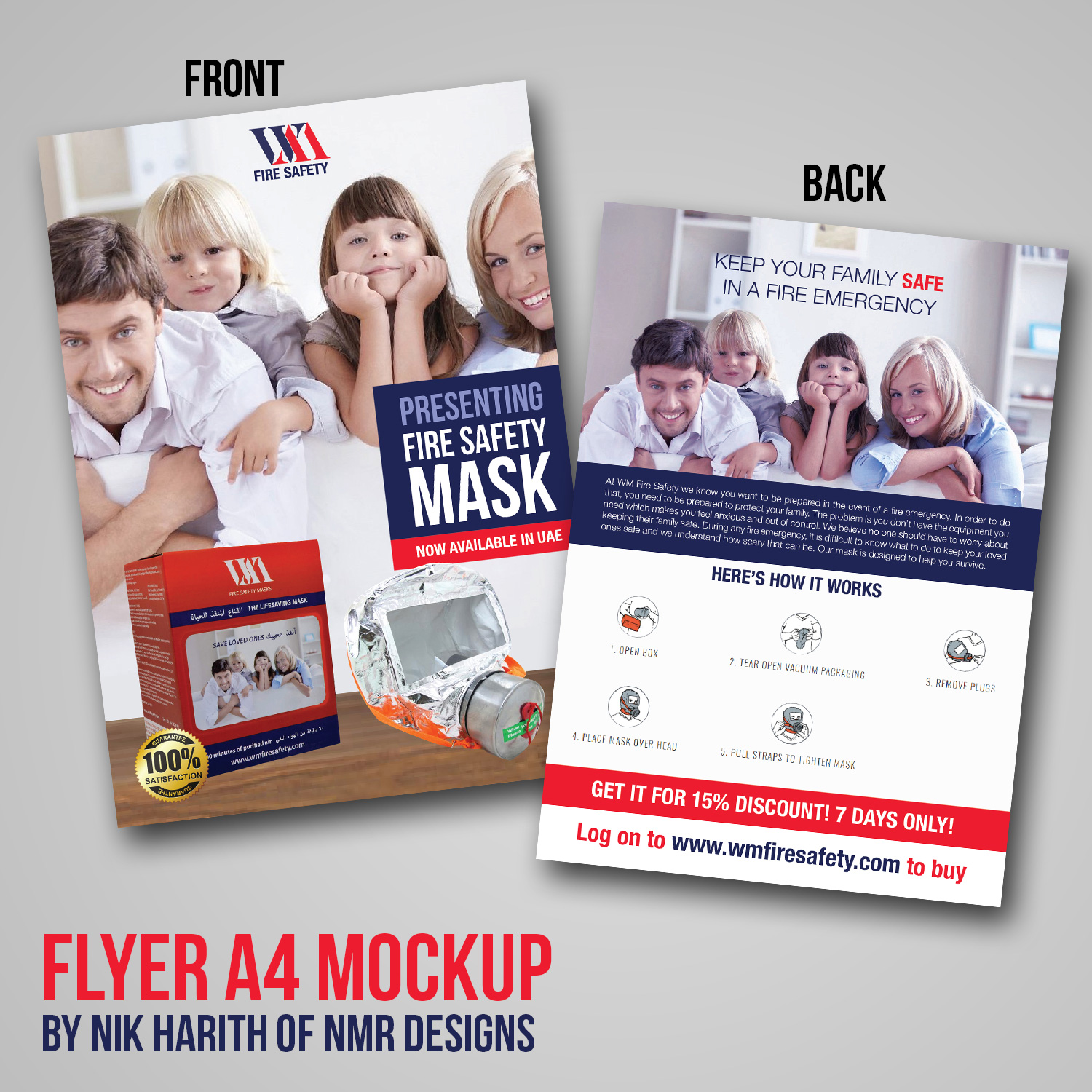 Flyer Design by Nic M Rayce for WM Fire Safety | Design #17892172