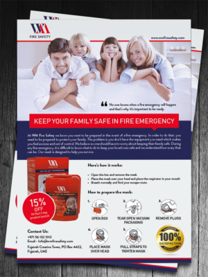 Flyer-Design von rhiezkyrach für WM Fire Safety | Design: #17892660