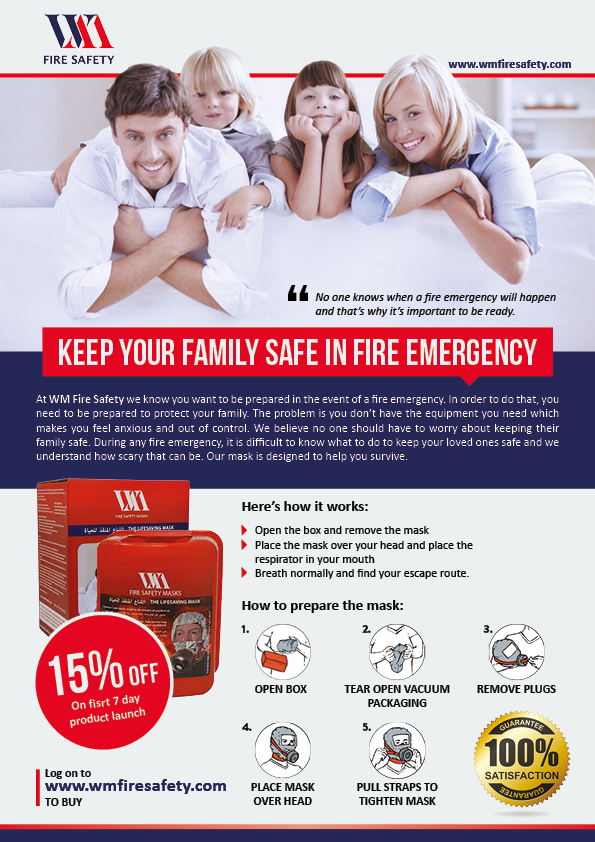 Flyer Design by rhiezkyrach for WM Fire Safety | Design #17919546