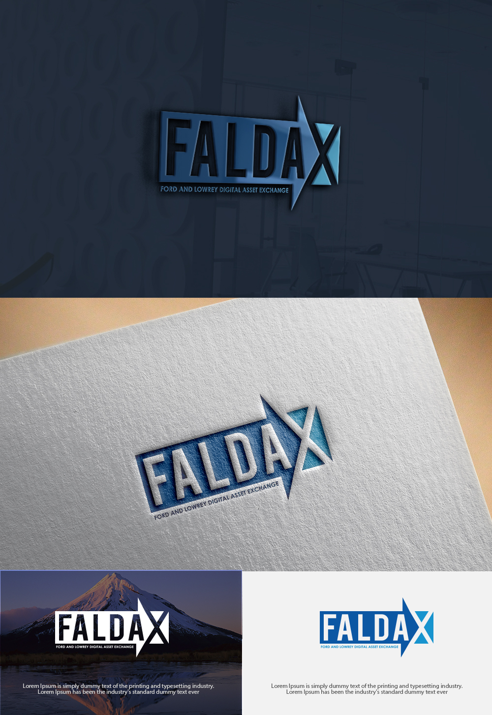 Logo Design by dr ghulam mustafa sahab for FALDAX | Design #17891341