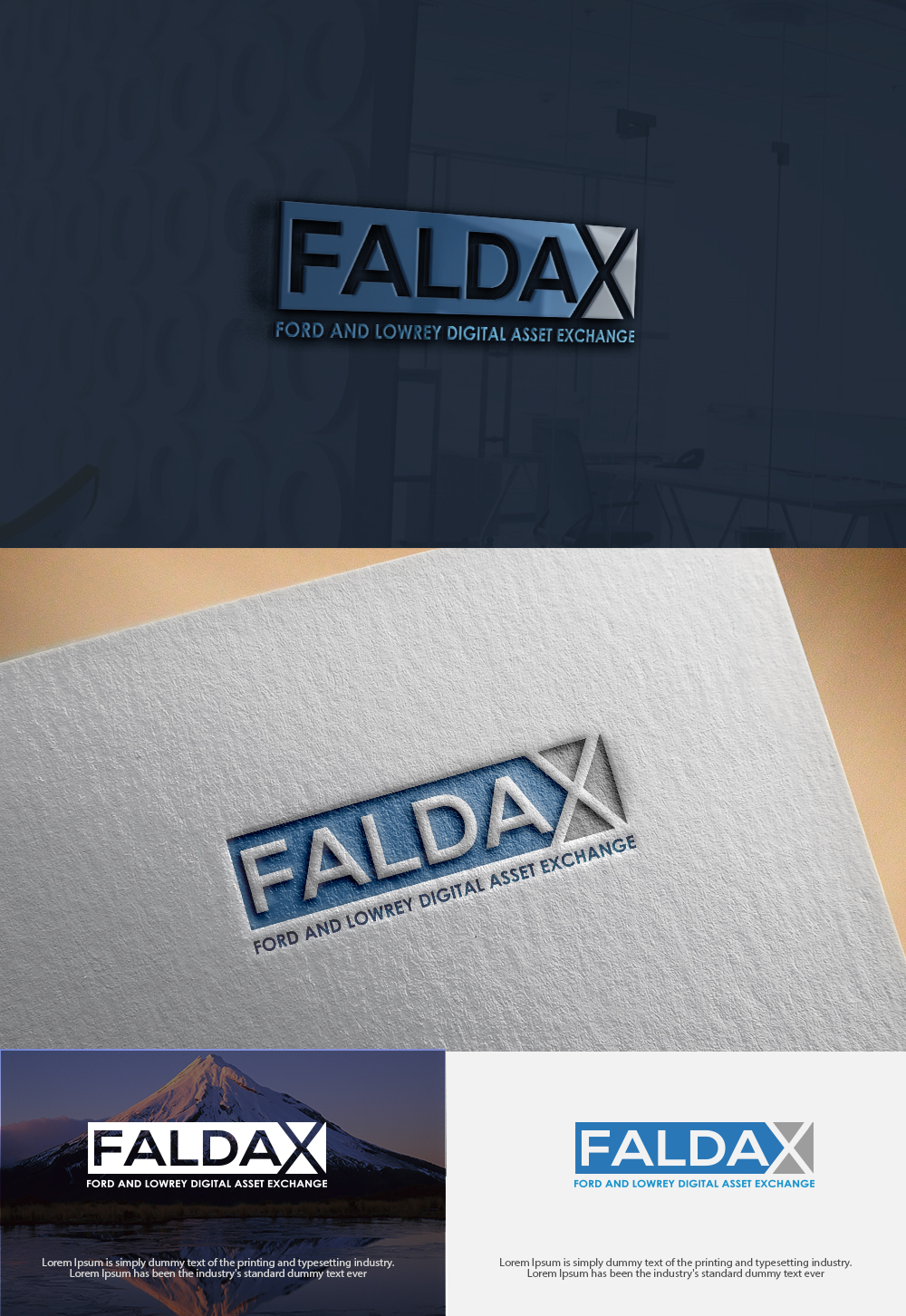 Logo Design by dr ghulam mustafa sahab for FALDAX | Design #17891342