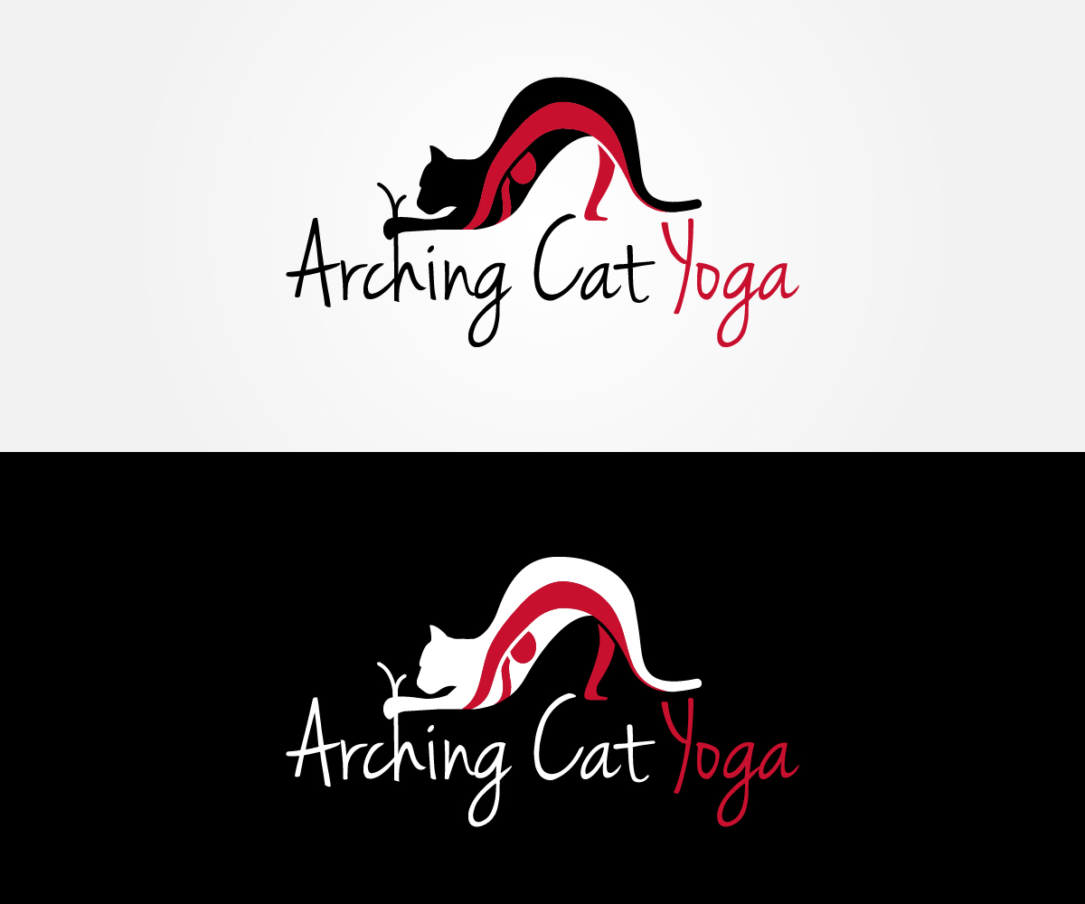 Cat Yoga Logo by sangeloenriquez