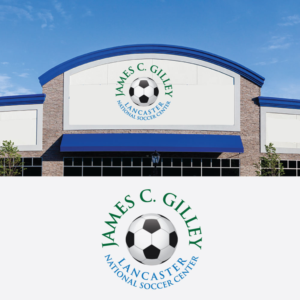 James C. Gilley Lancaster National Soccer Center | Logo Design by Juli creation