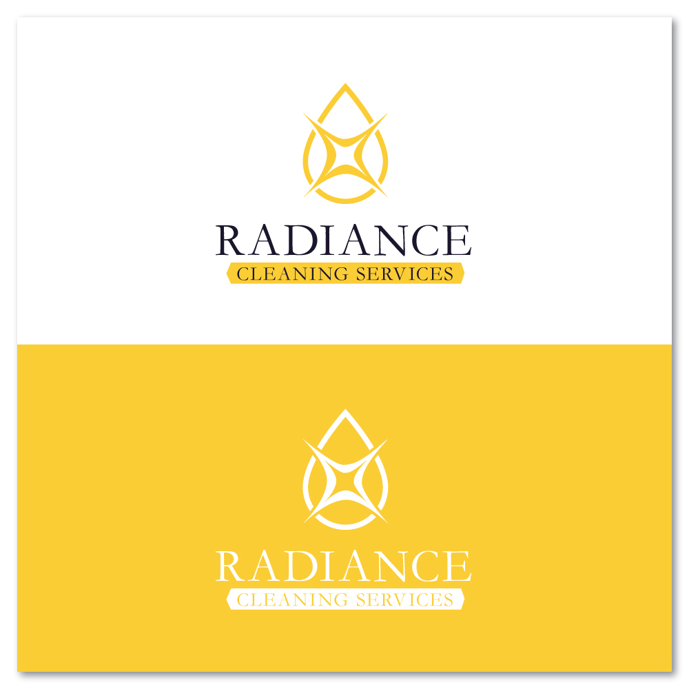 Logo Design by Sujit Banerjee for Radiance Cleaning Services | Design #22787187