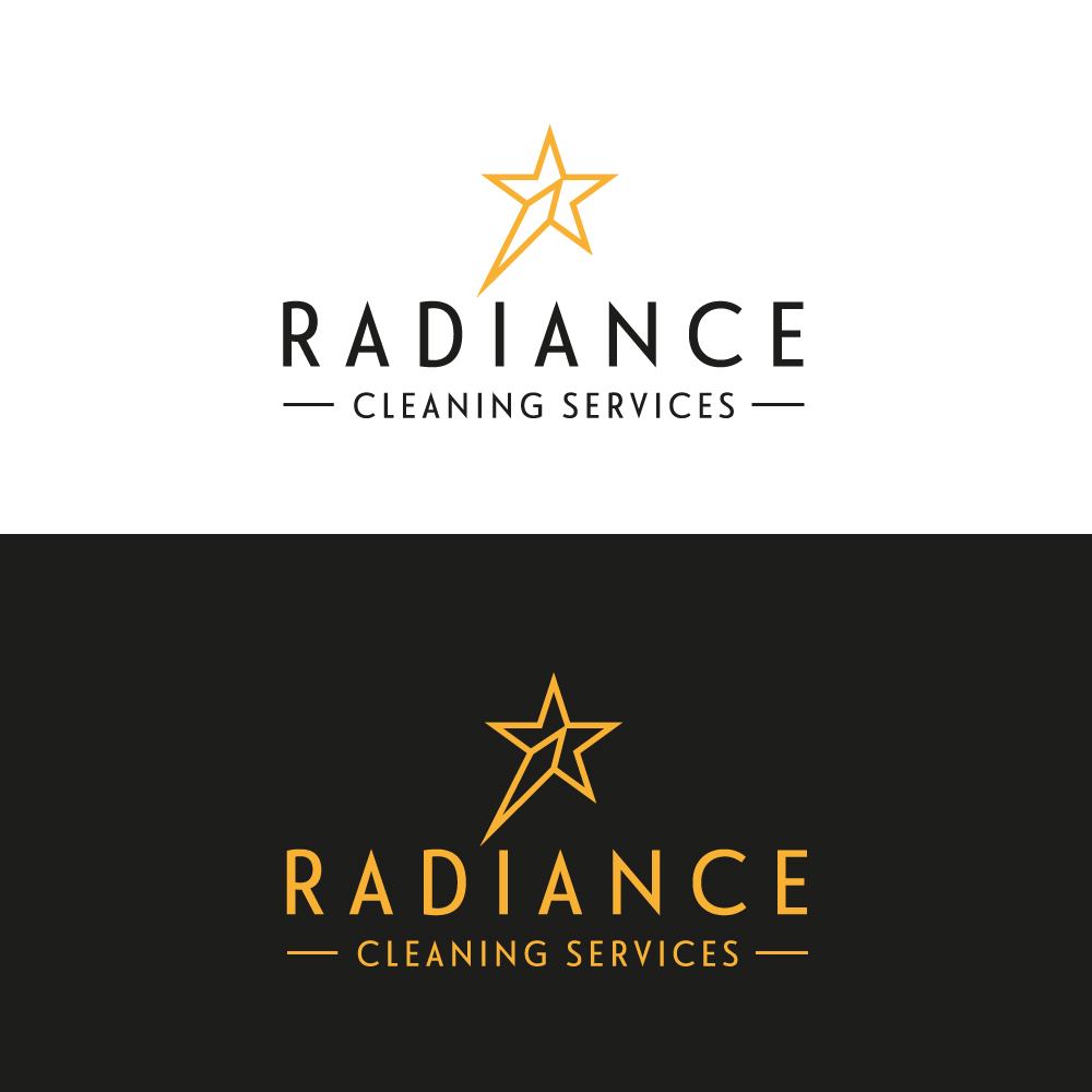 Logo Design by Sujit Banerjee for Radiance Cleaning Services | Design #22787188