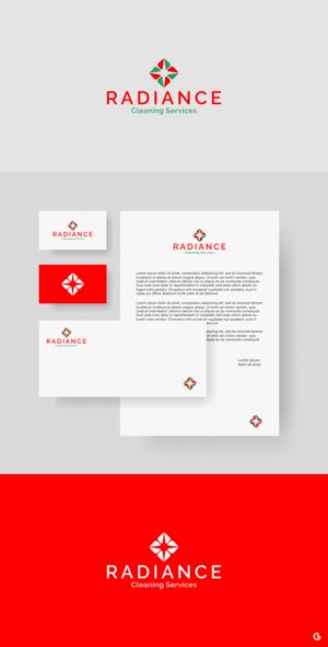 Logo Design by R!CKY for Radiance Cleaning Services | Design: #22843219