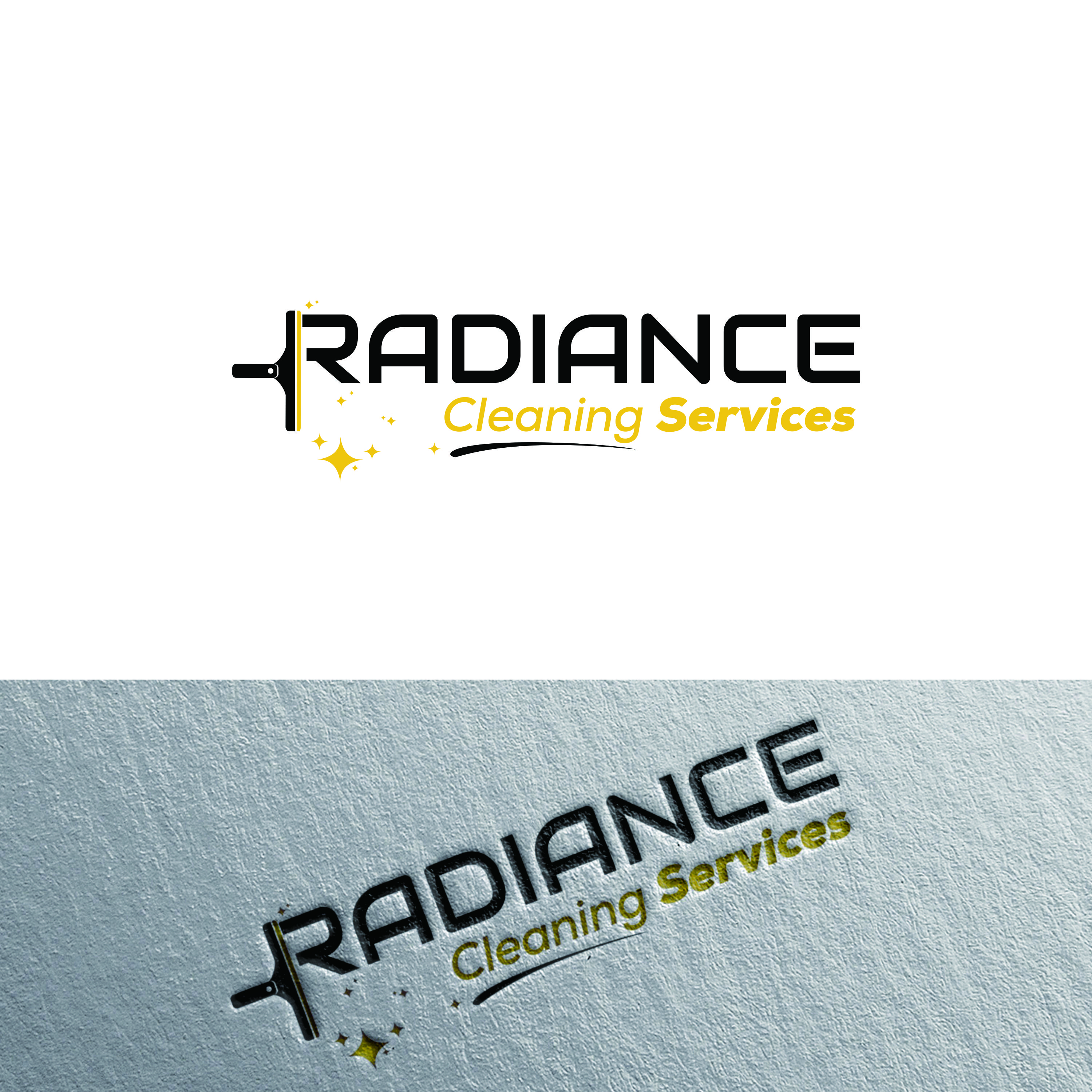 Logo Design by Handi Melandi07 2 for Radiance Cleaning Services | Design #22778476