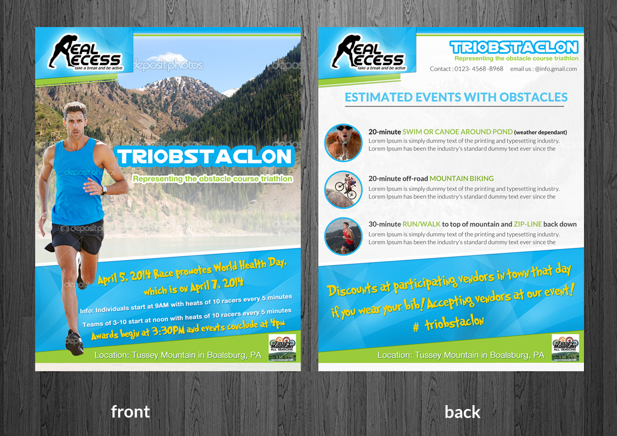 Flyer Design by ESolz Technologies for Real Recess | Design #2763113