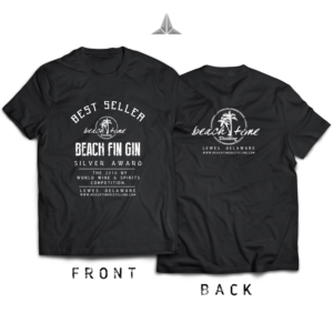 T-shirt Design by JesuLi for  Beach Time Distilling | Design #17976633