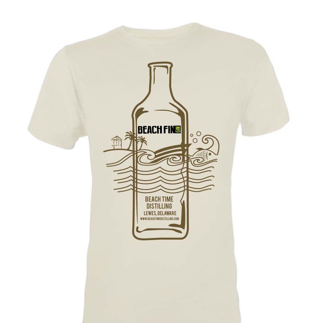 T-Shirt-Design von 75-R-P-Z für  Beach Time Distilling | Design #17945216