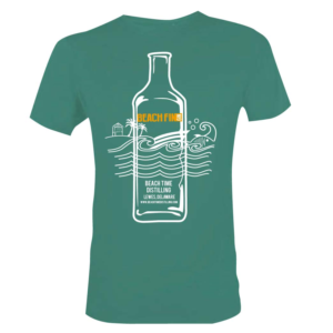 T-shirt Design by 75-R-P-Z for  Beach Time Distilling | Design: #17946173