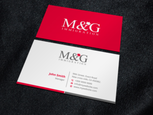 Business Card Design by Xpert for M&G Immigration | Design: #17899765