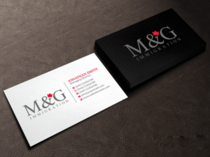 Business Card Design by Creations Box 2015 for M&G Immigration | Design: #17909052