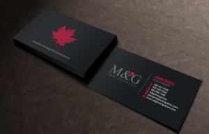 Business Card Design by chandrayaan.creative for M&G Immigration | Design: #17906097