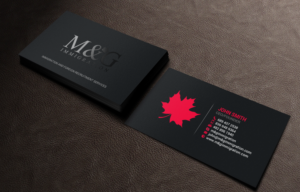 Business Card Design by chandrayaan.creative for M&G Immigration | Design: #17906171
