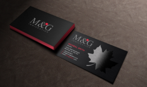 Visitenkarten-Design von Tripti Ranjan Gain für M&G Immigration | Design: #17907174