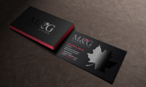 Visitenkarten-Design von Tripti Ranjan Gain für M&G Immigration | Design: #17907176