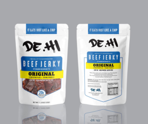Crispy Jerky Packaging for DE.HI | Packaging Design by Vishal Vishwakarma 