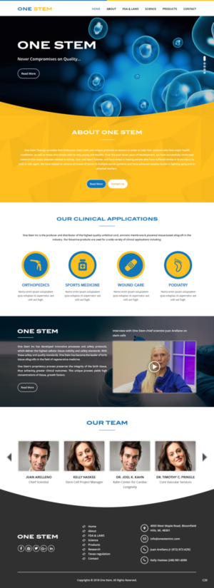 Web Design by pb for this project | Design: #17915690