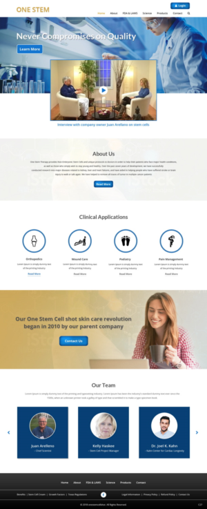 Web Design by pb for this project | Design: #17915704