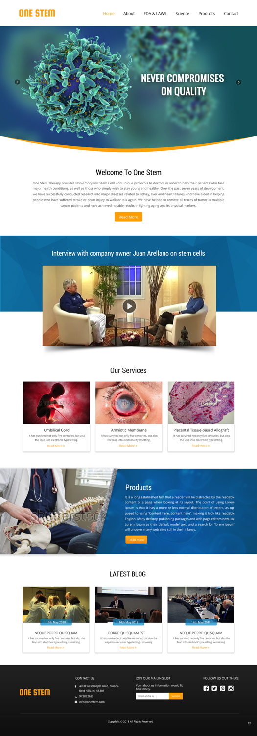 Web Design by pb for this project | Design #17931107
