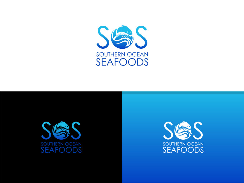 Logo Design by Atvento Graphics for Southern Ocean Seafoods  | Design #17902468