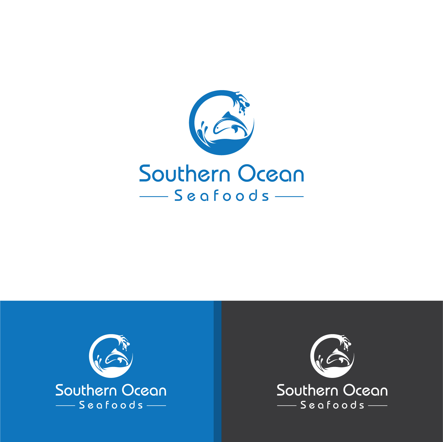 Diseño de Logo por Deziners Zone para Southern Ocean Seafoods  | Diseño #17906203