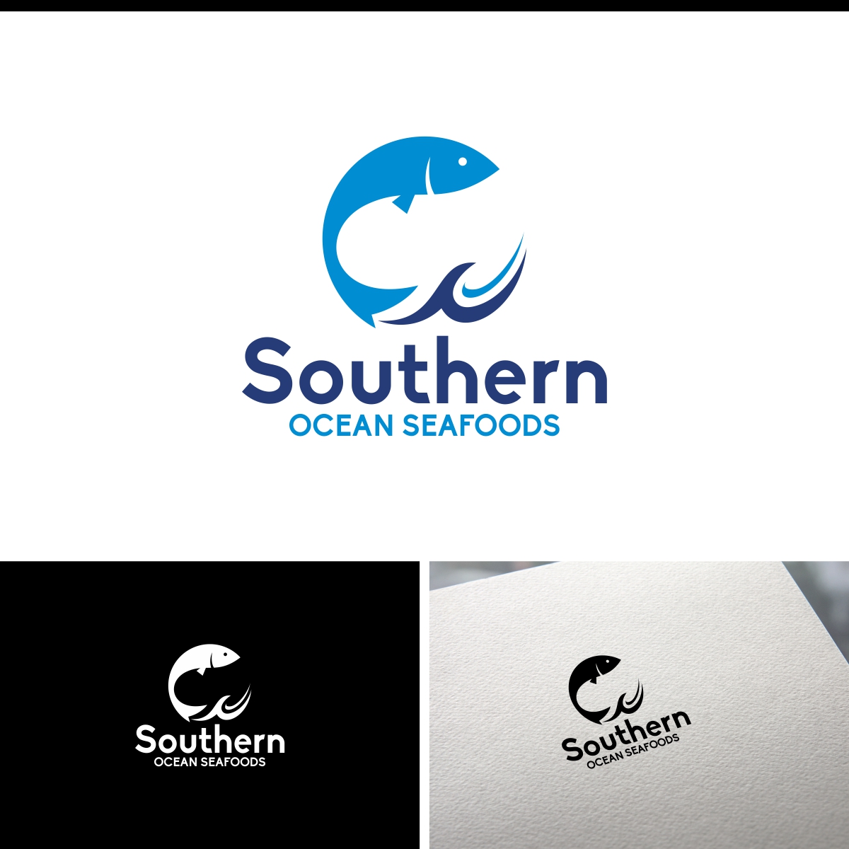 Diseño de Logo por e-graphics para Southern Ocean Seafoods  | Diseño #17904963