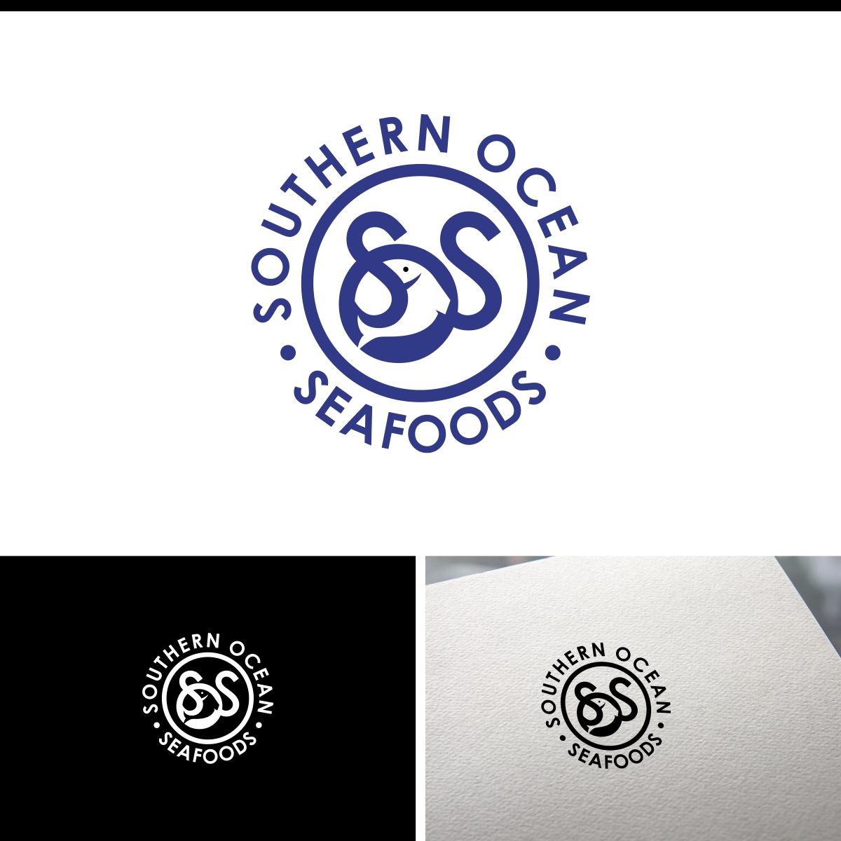 Diseño de Logo por e-graphics para Southern Ocean Seafoods  | Diseño #17904964