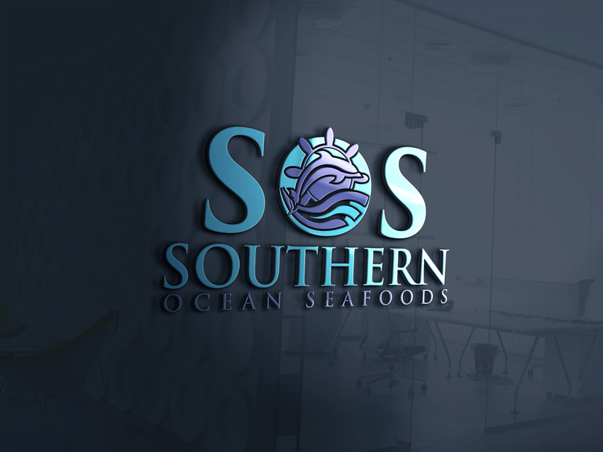 Logo Design by rocklee for Southern Ocean Seafoods  | Design #17913483