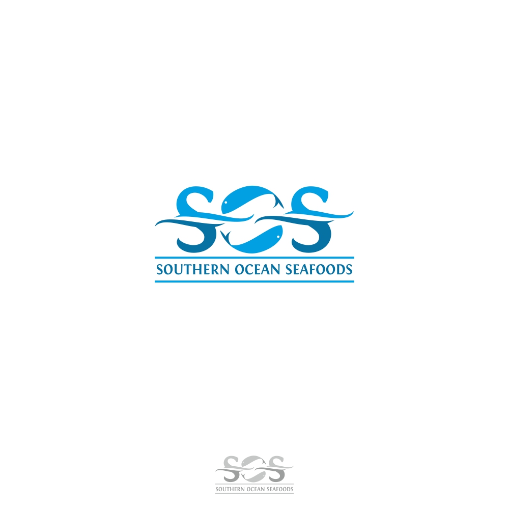 Logo Design by Basksh Designs for Southern Ocean Seafoods  | Design #17904804
