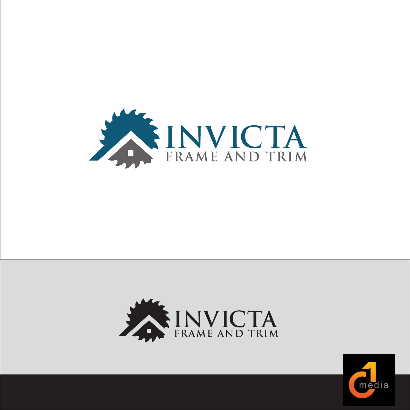 Diseño de Logo por C1 Media para Invicta Frame and Trim | Diseño #17979557