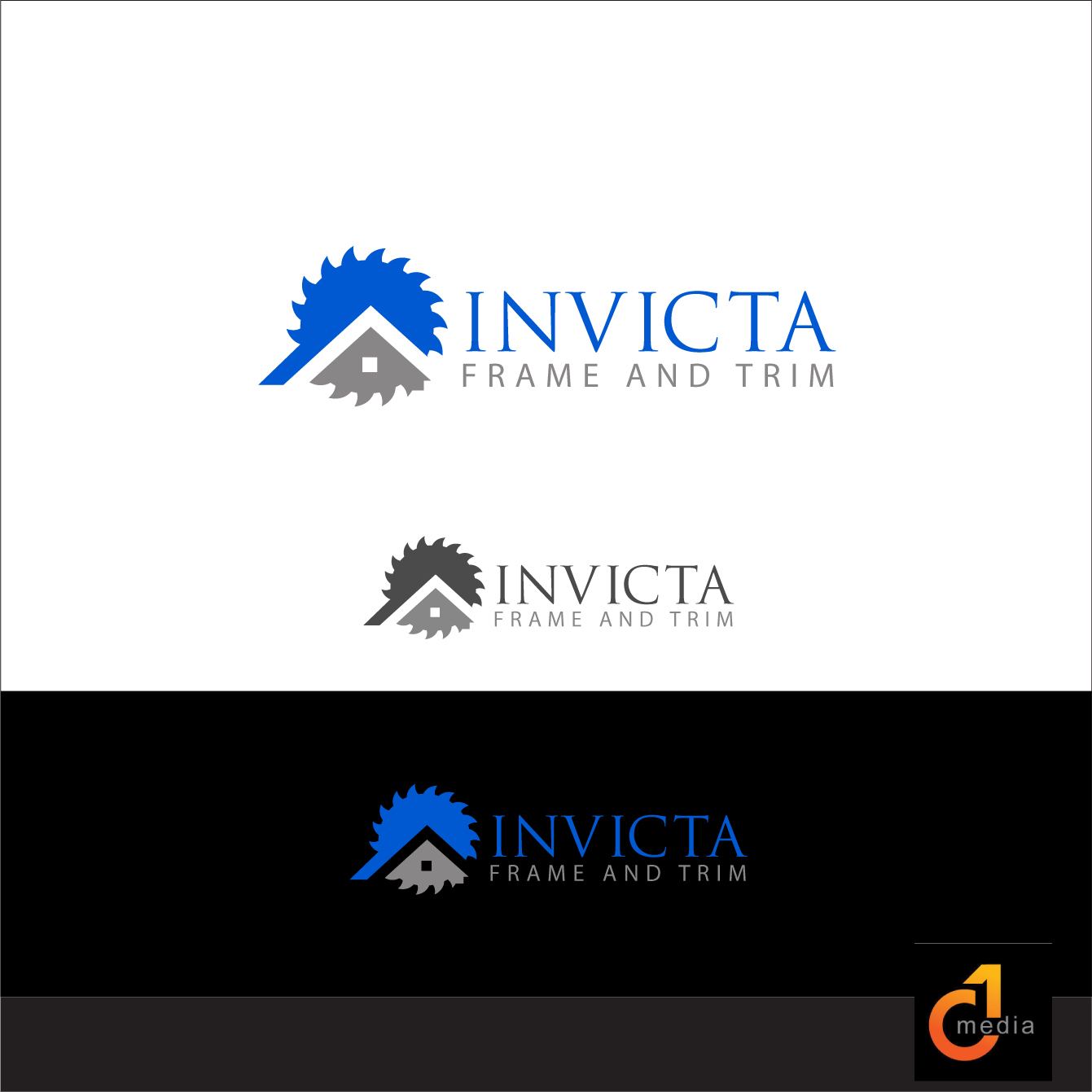 Logo Design by C1 Media for Invicta Frame and Trim | Design #18000906