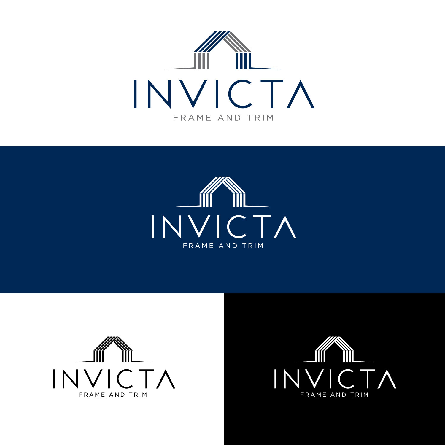 Diseño de Logo por concepts para Invicta Frame and Trim | Diseño #18036274