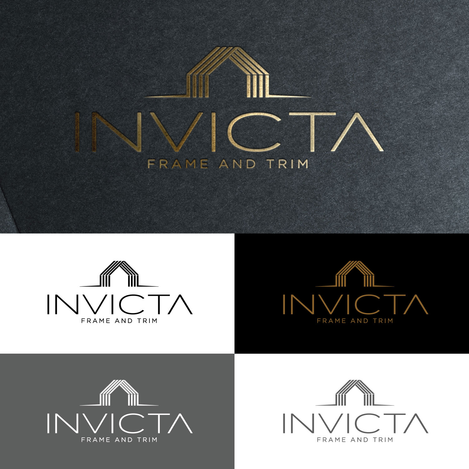 Diseño de Logo por concepts para Invicta Frame and Trim | Diseño #18036276