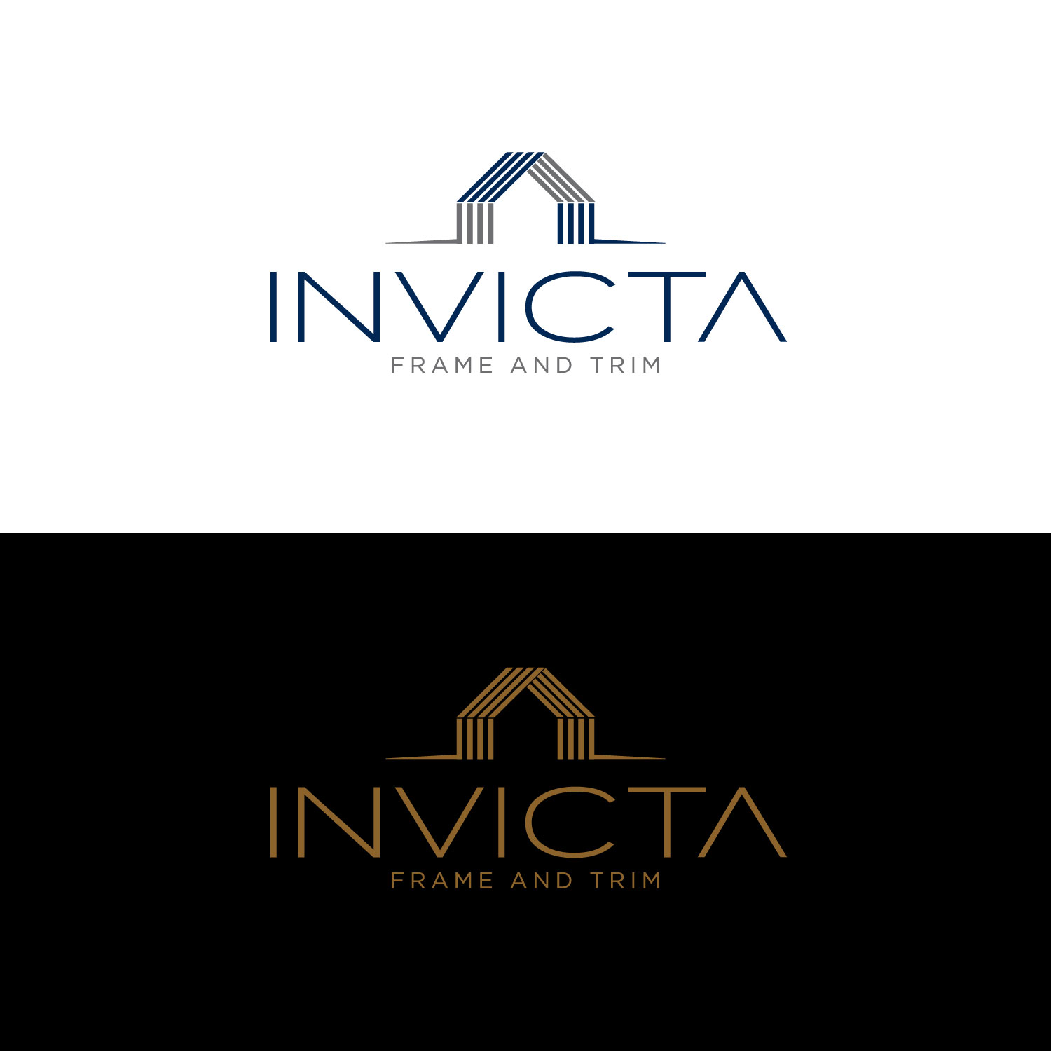 Logo Design by concepts for Invicta Frame and Trim | Design #18045864