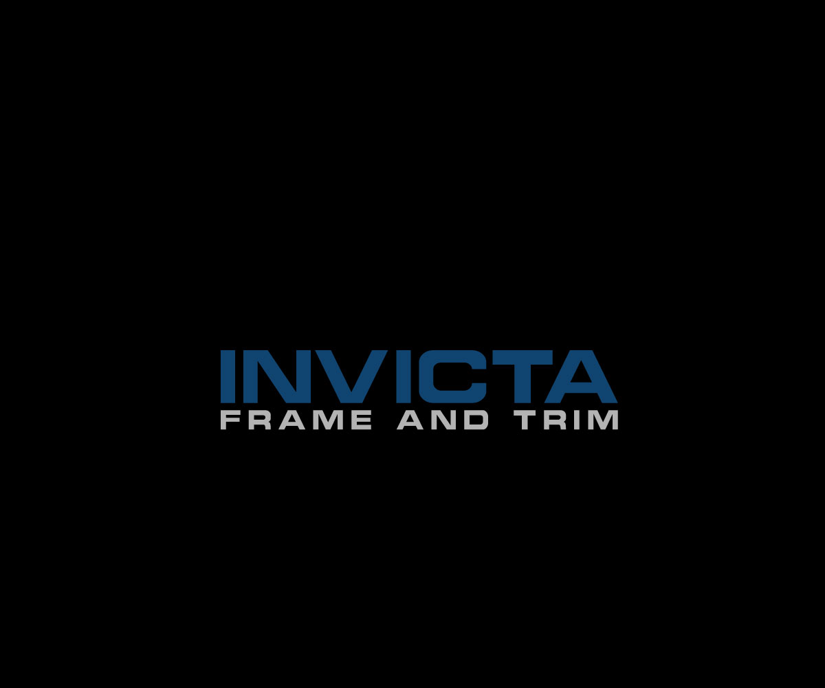 Logo Design by Kontab for Invicta Frame and Trim | Design #18085014
