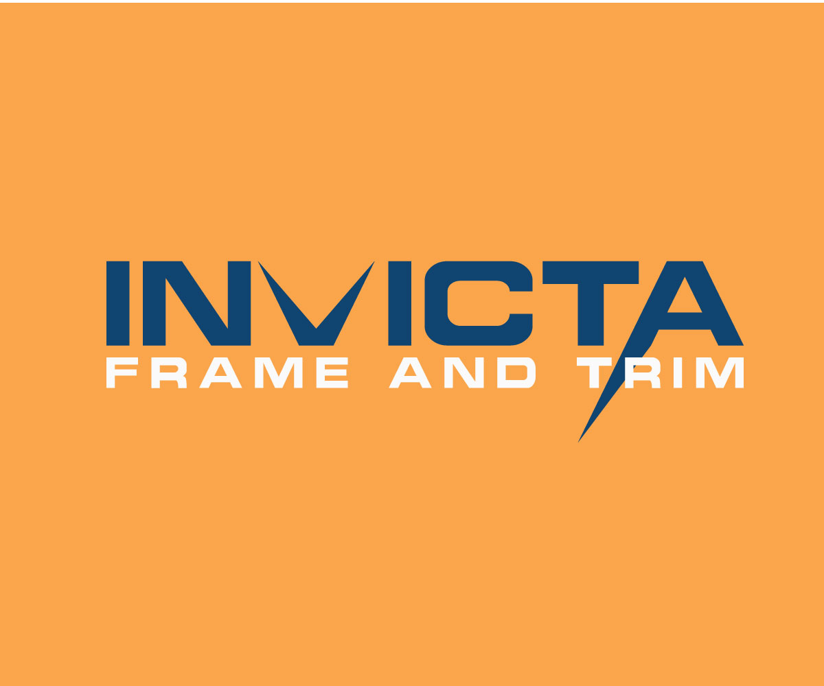 Logo Design by Kontab for Invicta Frame and Trim | Design #18085018