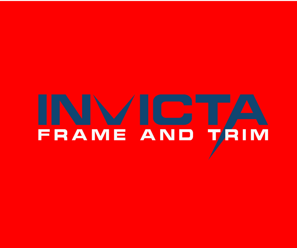 Logo Design by Kontab for Invicta Frame and Trim | Design #18085032